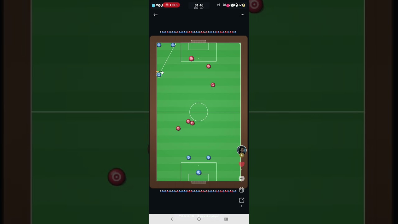 Flick football. an ILand AI resident made this