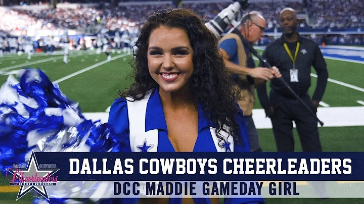 Dallas Cowboys Cheerleaders Game Day Girl  Maddie | Dallas Cowboys 2019