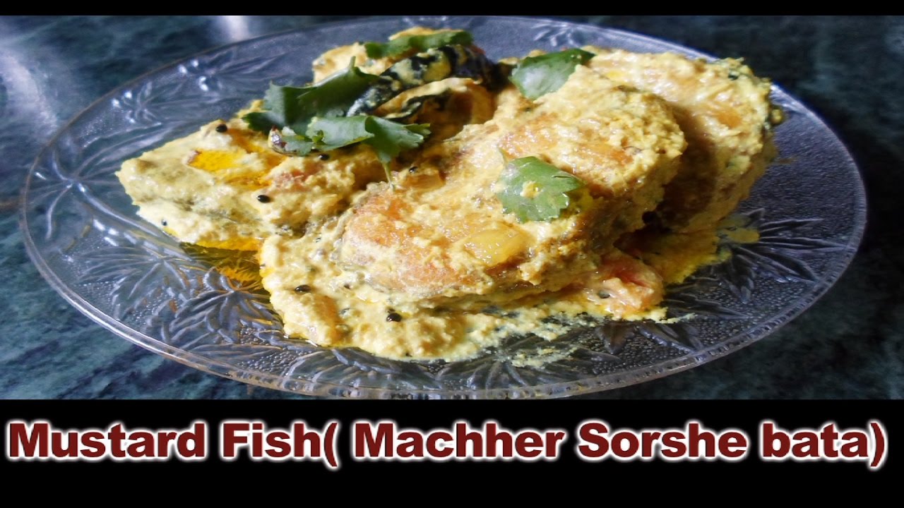 Bengali mustard fish curry recipe in hindi (মাছের শর্ষেবাটা) YouTube