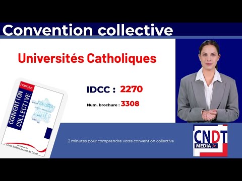 Vidéo : convention collective des universités et instituts catholiques de France