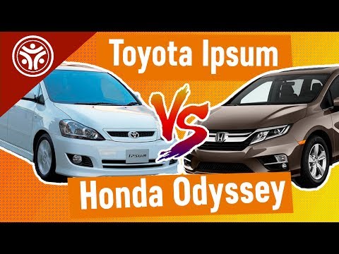 Toyota Ipsum - конкурент Honda Odyssey - лучше ли он?  - Обзор авто от РДМ-Импорт