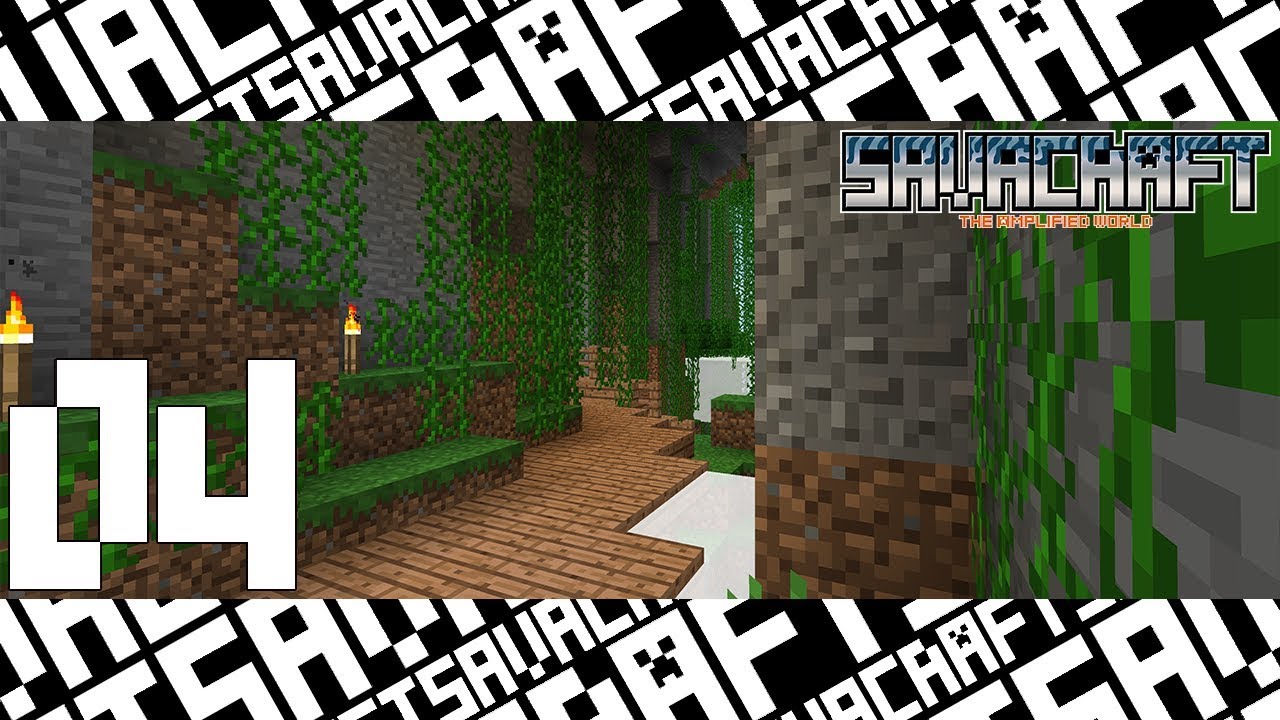 Savacraft 04 雲の上の小径 Amplified Multi マインクラフト Youtube