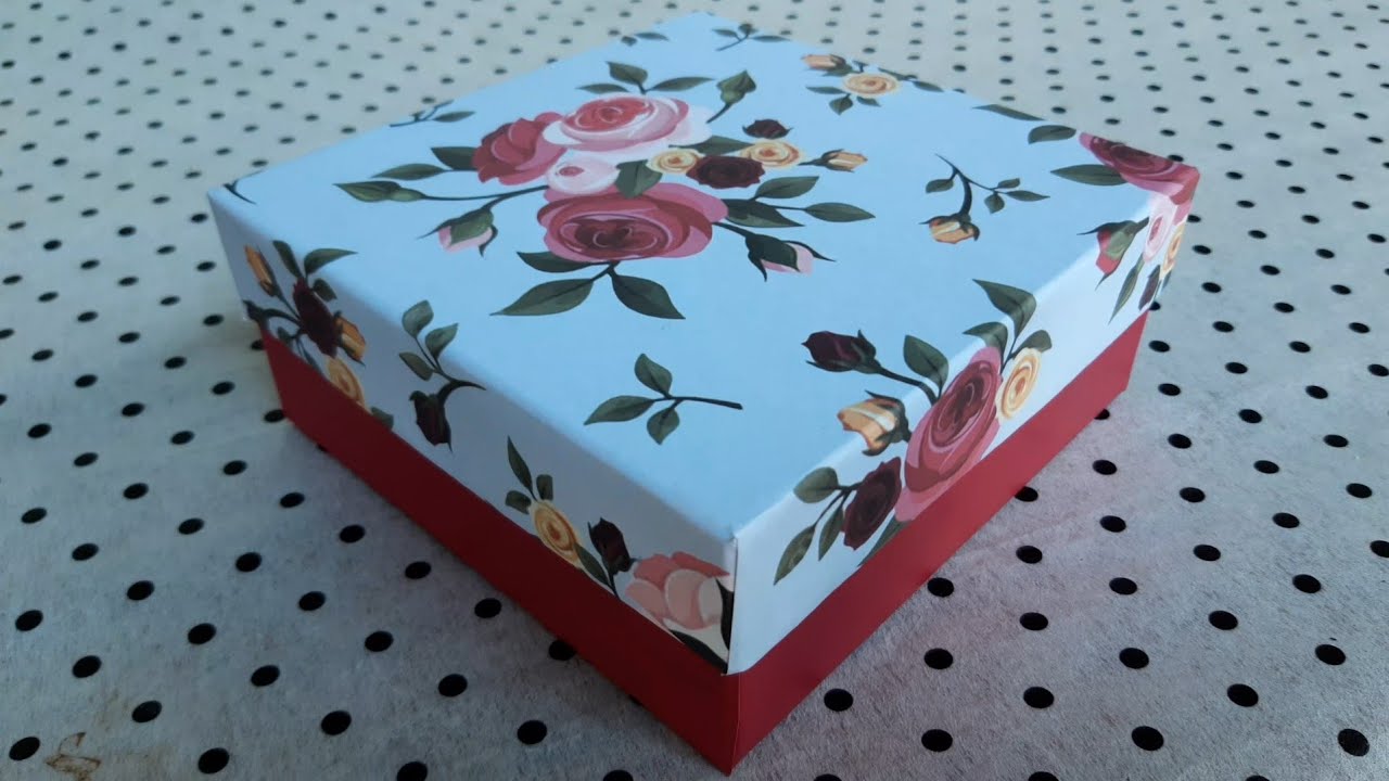 DIY Gift Box Cara Membuat Kotak Kado dari Kertas Karton 