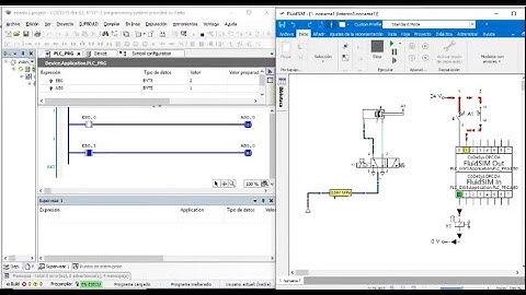 Interconexión entre Codesys y fluidsim