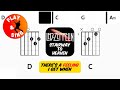 Led Zeppelin | Heart - Stairway To Heaven | Scrolling Guitar Chords &amp; Lyrics