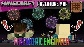 🎉FIREWORK ENGINEER NEW YEARS ADVENTURE MAPS 🍾 Minecraft 🌳 ft Bcs300z screenshot 2