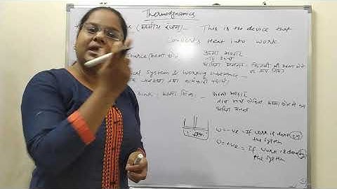 Heat Engine & Efficiency of Heat Engine for B.sc 2nd year by Sapna Agarwal