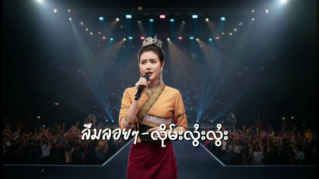 ลืมลอยๆ လိုမ်းလွႆးလွႆး  นางหมอกจ๋ามคำ #คอนเสิร์ต #cover
