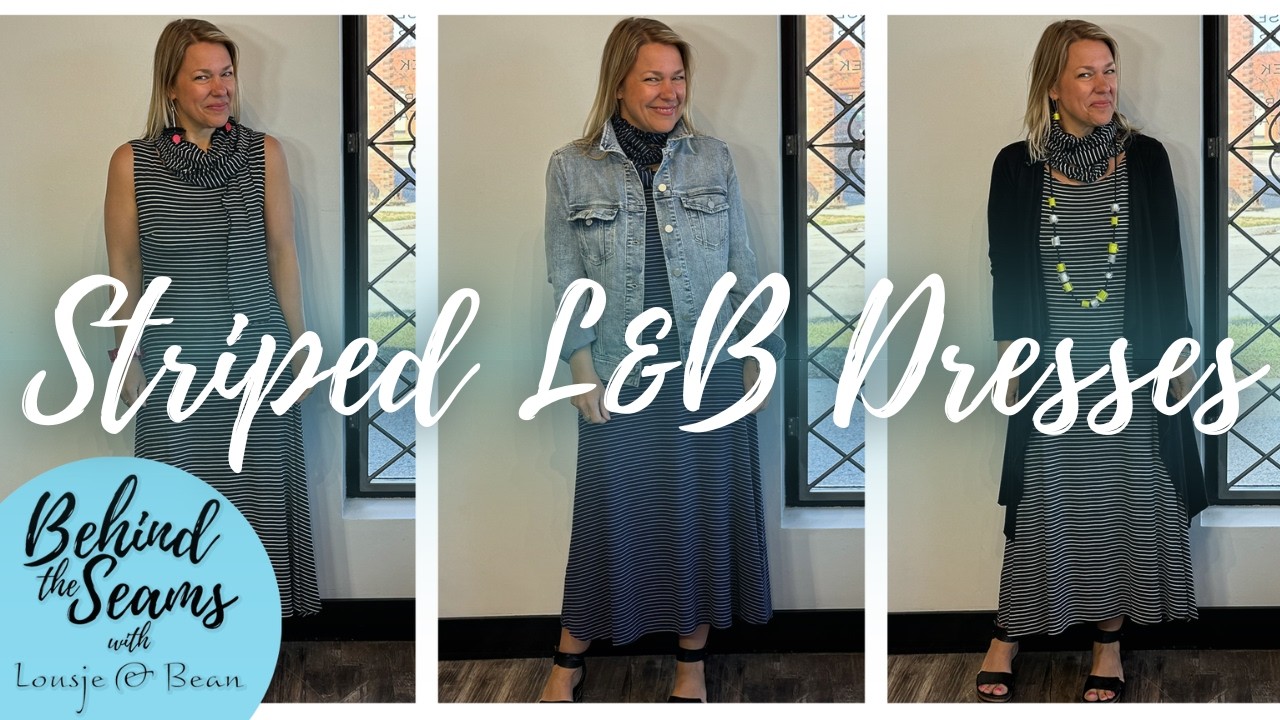 Styling the New L&B A-Line Tank Dresses! - YouTube