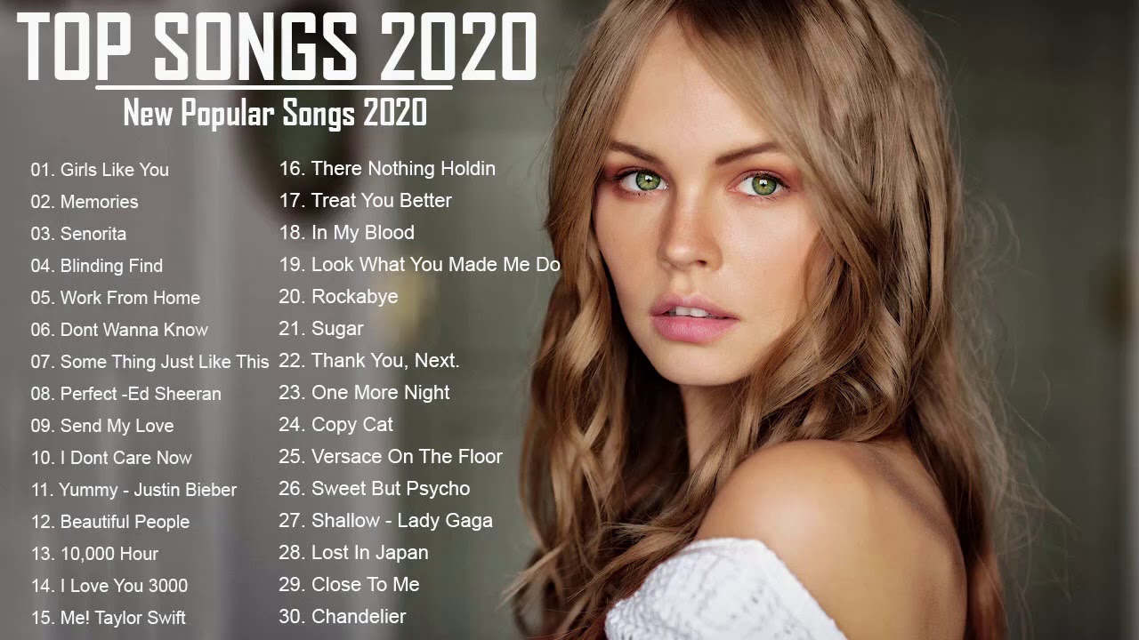 Top Hits 2020 Top 50 Pop Song Playlist 2020 Best International