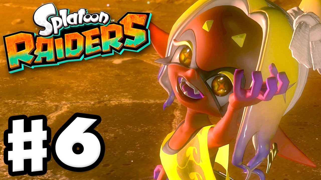 Splatoon Raiders - Gameplay Walkthrough Part 6 - Frye's Dance!