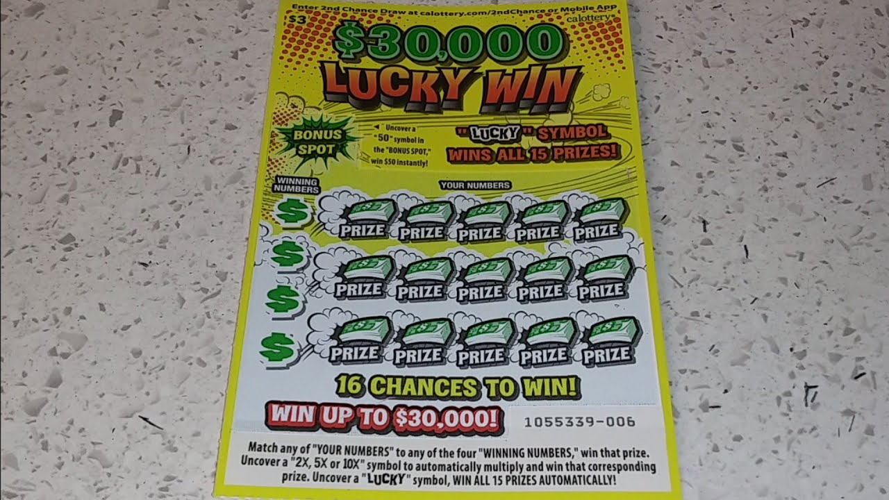 💥How to play CaLottery's New 3.00 Lucky Win Scratchers with J