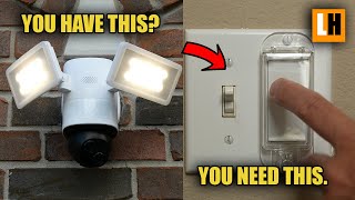 Switch Guards - Why you NEED Them if you have Floodlight Cameras