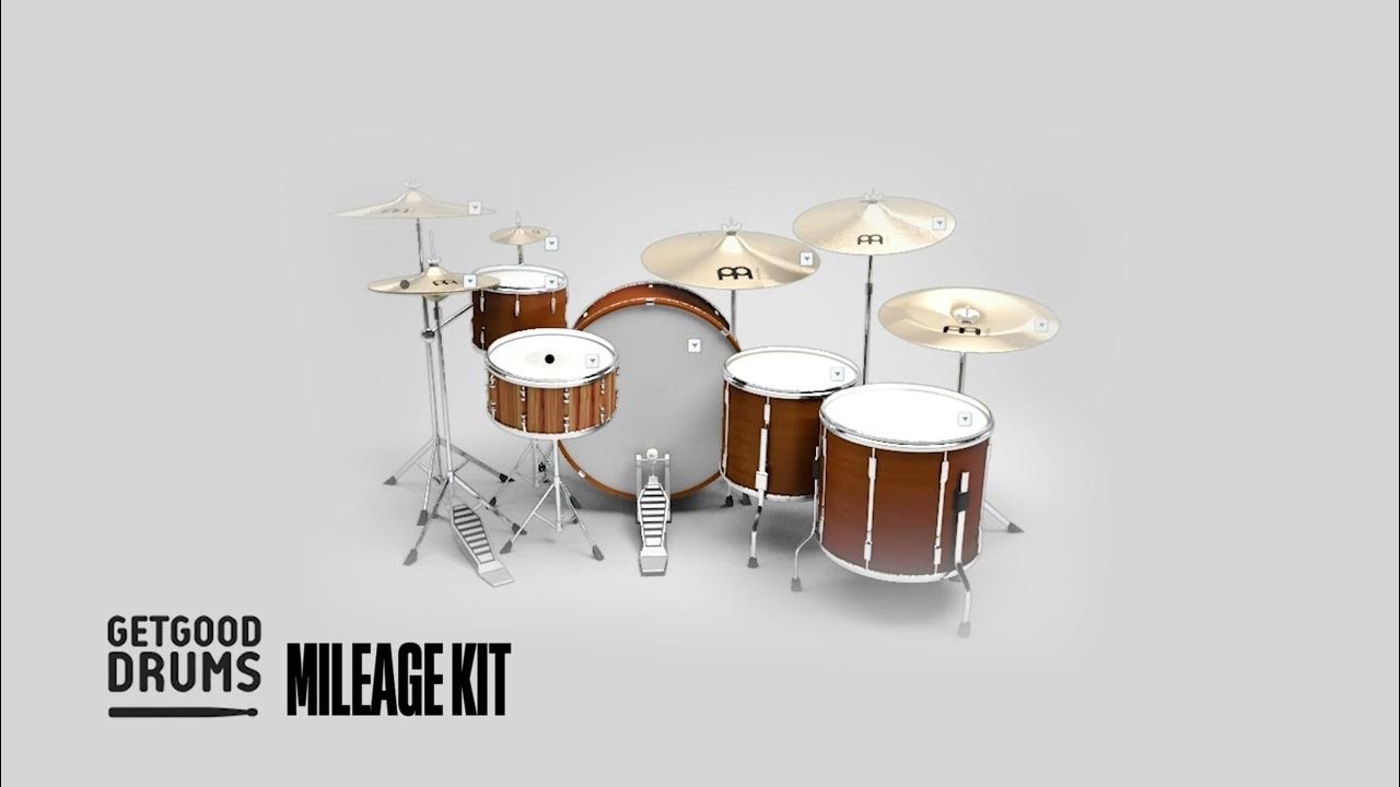 Ready To Go GetGood Drums Modern & Massive 'Mileage Kit' Cubase And