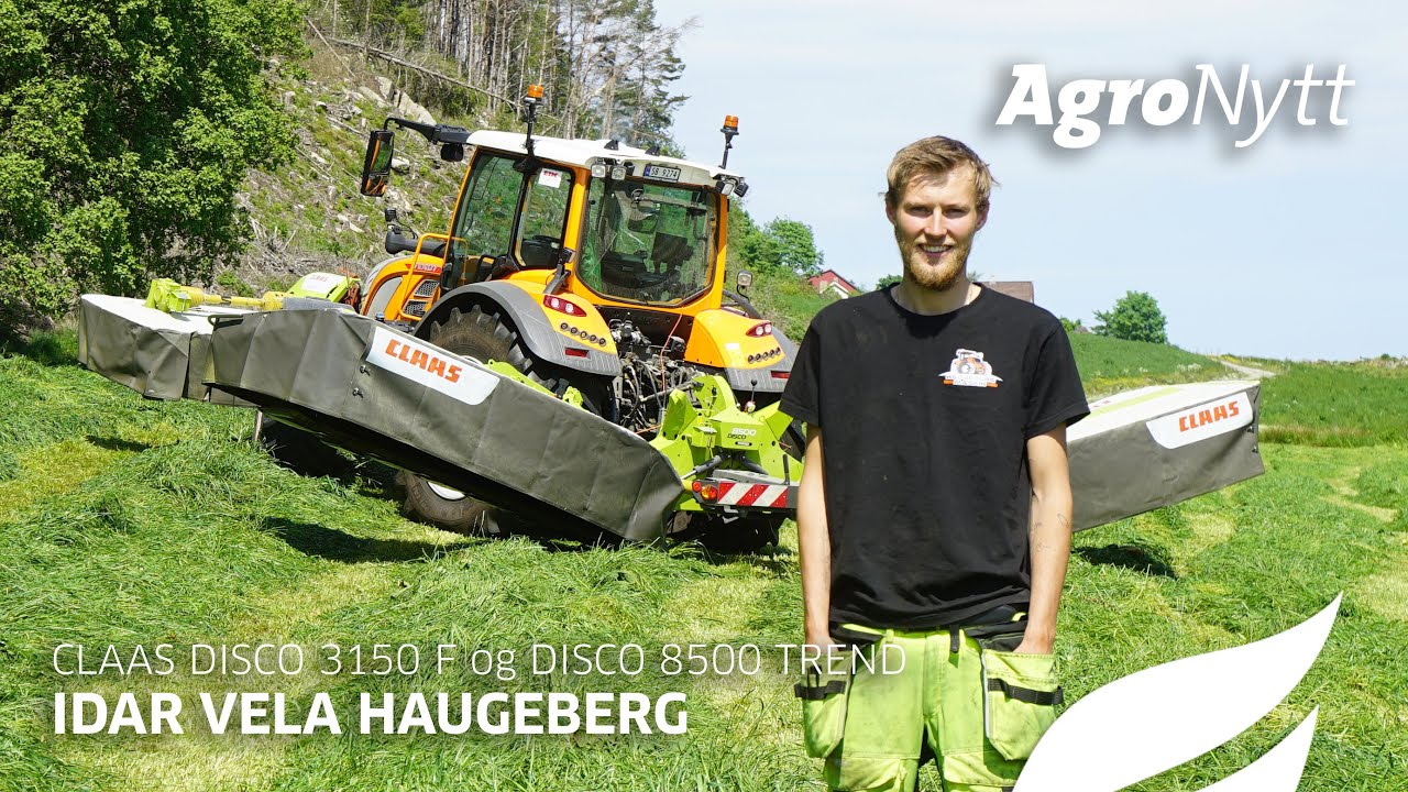 CLAAS DISCO 3150 F og DISCO 8500 TREND | Idar Vela Haugeberg