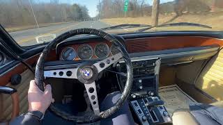 1975 BMW 3 0CS test drive