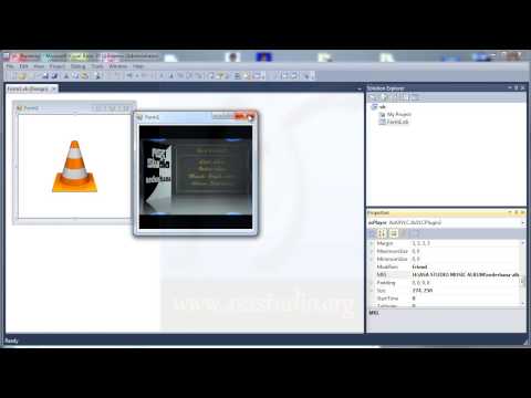 Visual Basic 2010 Tutorial Basic - 15 - Adding Vlc Player