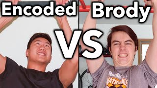 1 Turn 1 Pull Up Challenge Brodythecuber Vs Cubing Encoded
