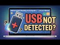 Fix USB Drive Not Showing in Computer | USB Not Detected Solution