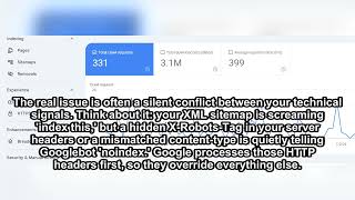 If your feed pages are stuck in 'crawled - currently not indexed' i...