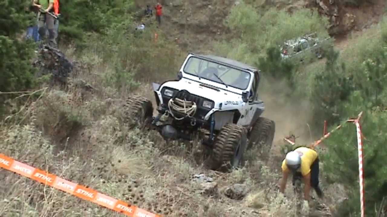 Jeep Wrangler extreme off road competition - YouTube