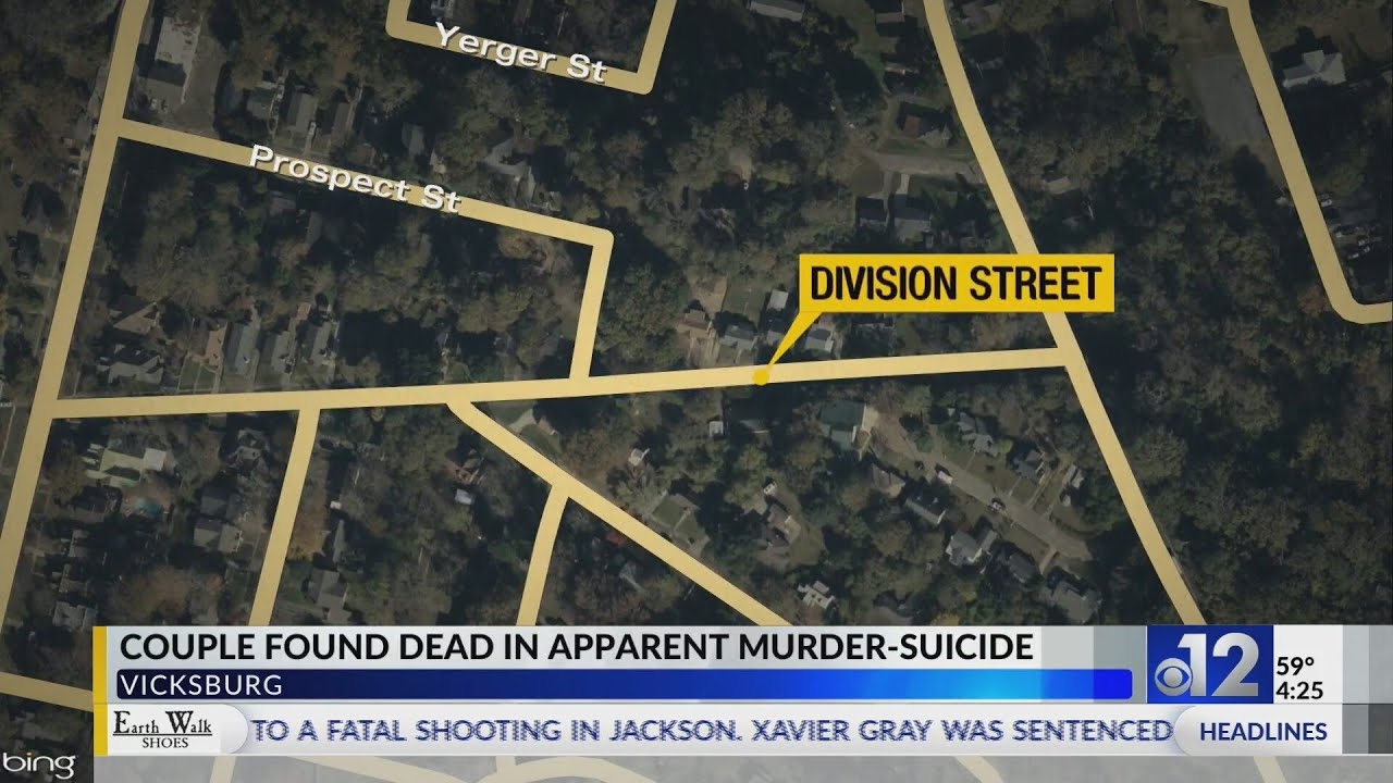 Vicksburg couple found dead in apparent murder-suicide - YouTube