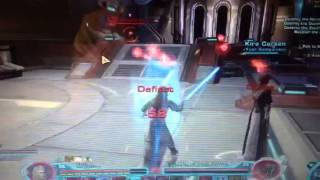 Swtor deflecting blaster bolts