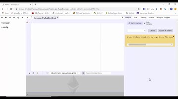 Introduction to Solidity and Remix IDE