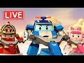 Live  robocar poli safety series episode compilation  247 stream  robocar poli tv