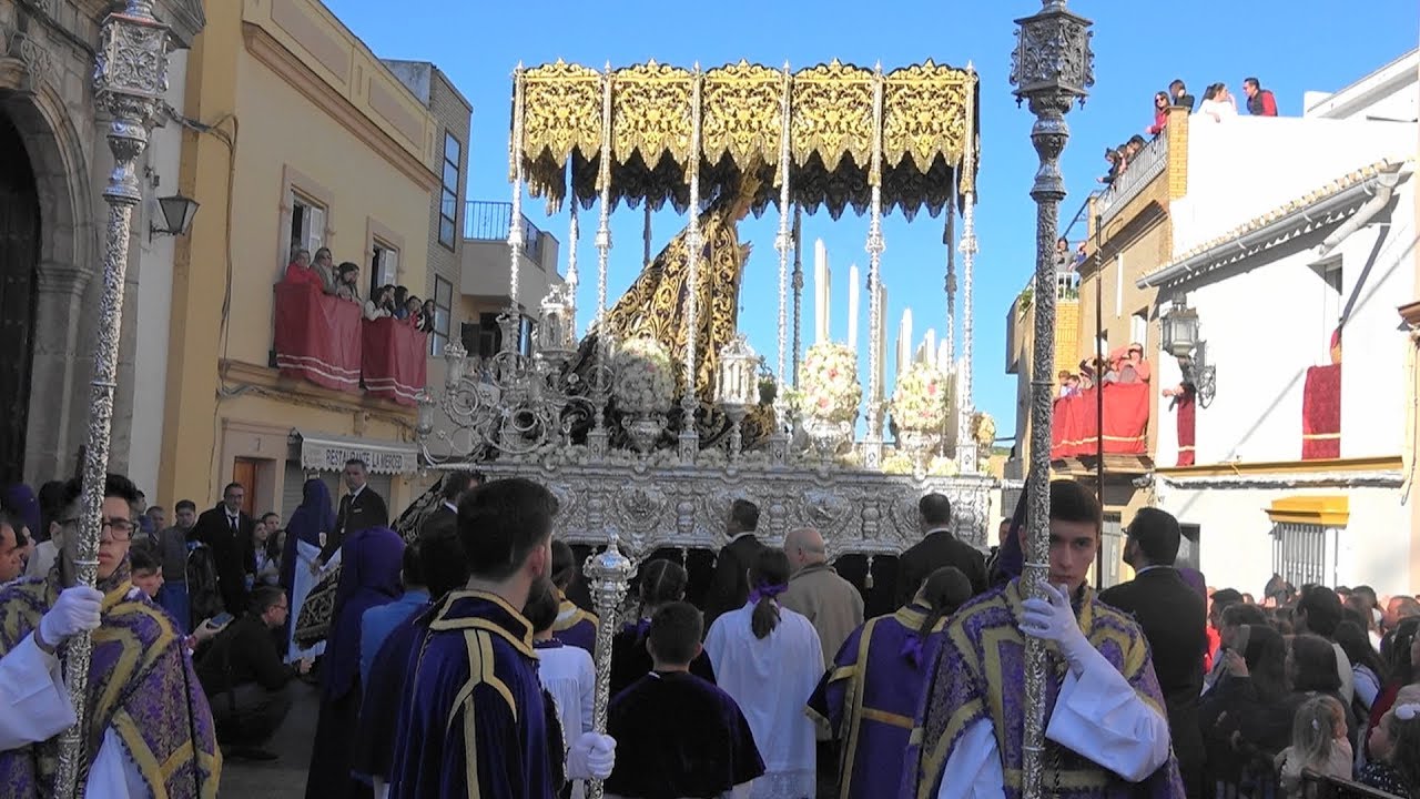Semana santa de Morón 2018 Virgen del Mayor Dolor