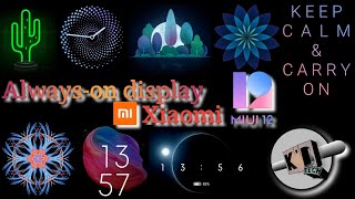 Miui12 How To Enable Alwayson Display On Any Xiaomi Devices shorts