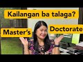 Benefits of Taking Master’s and Doctorate Degrees