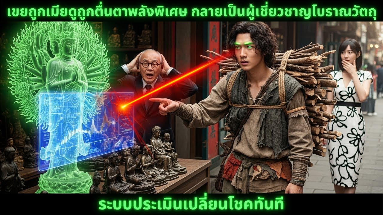 [ซีรีส์จีน] เขยถูกเมียดูถูกตื่นตาพลังพิเศษ กลายเป็นผู้เชี่ยวชาญโบราณวัตถุ ระบบประเมินเปลี่ยนโชคทันที