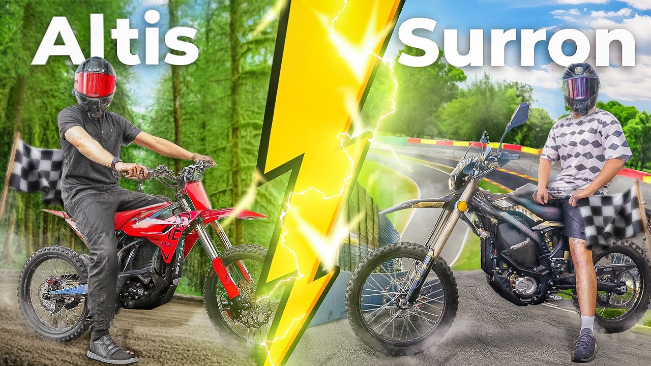 ALTIS Sigma vs. SURRON Ultra Bee – Das E-Cross Duell 2025 ⚡