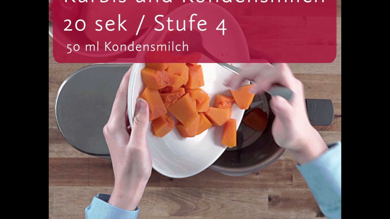 Monsieur Cuisine édition plus Rezeptvideo: Kürbisküchlein