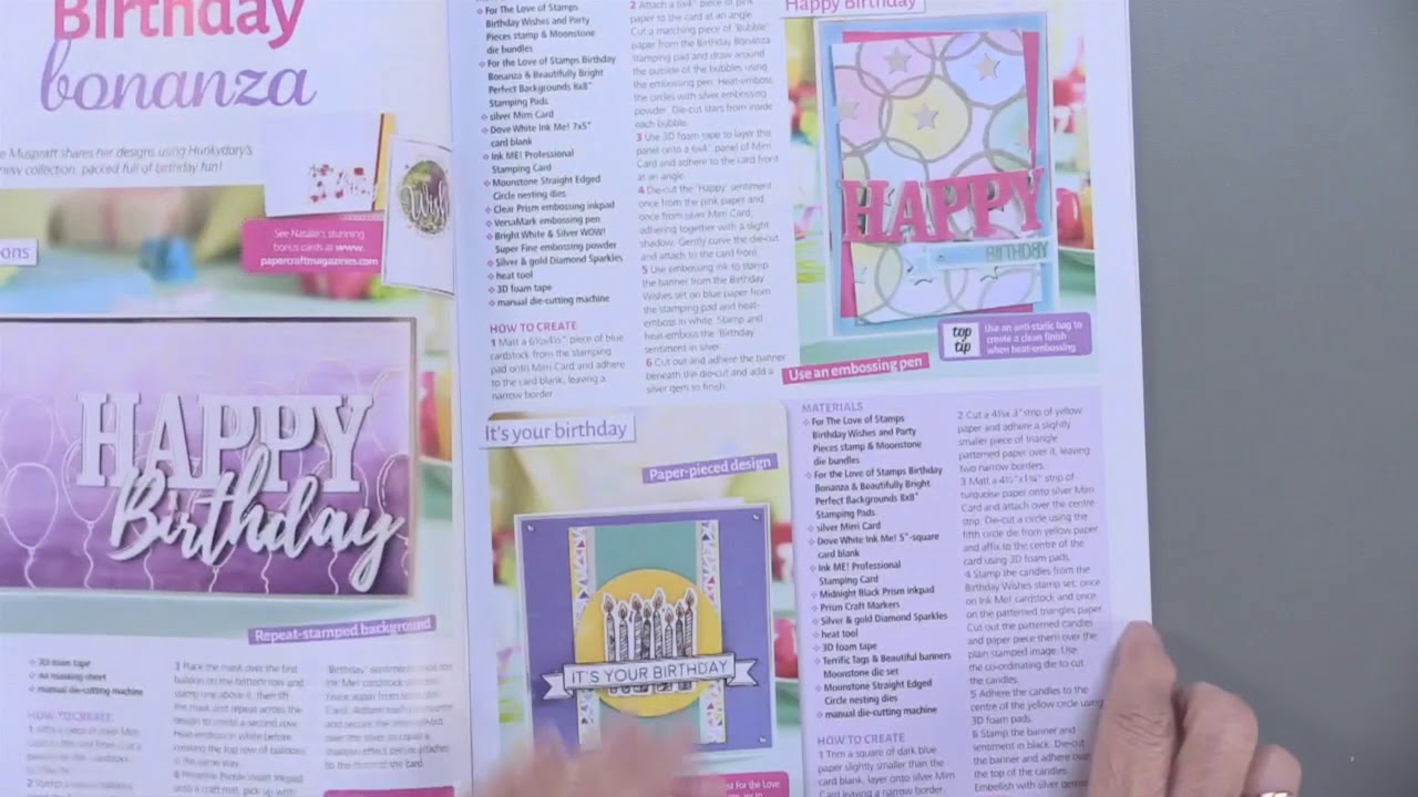 Creative Stamping Magazine #66 paper mache