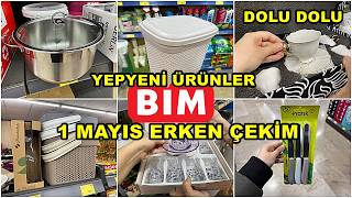 BİME GELDİ HEMEN ALDIK💃BİM 1 MAYIS 2026 CUMA💃/GERÇEK İLK VE TEK ERKEN ÇEKİM❗️/YEPYENİ ÜRÜNLER/