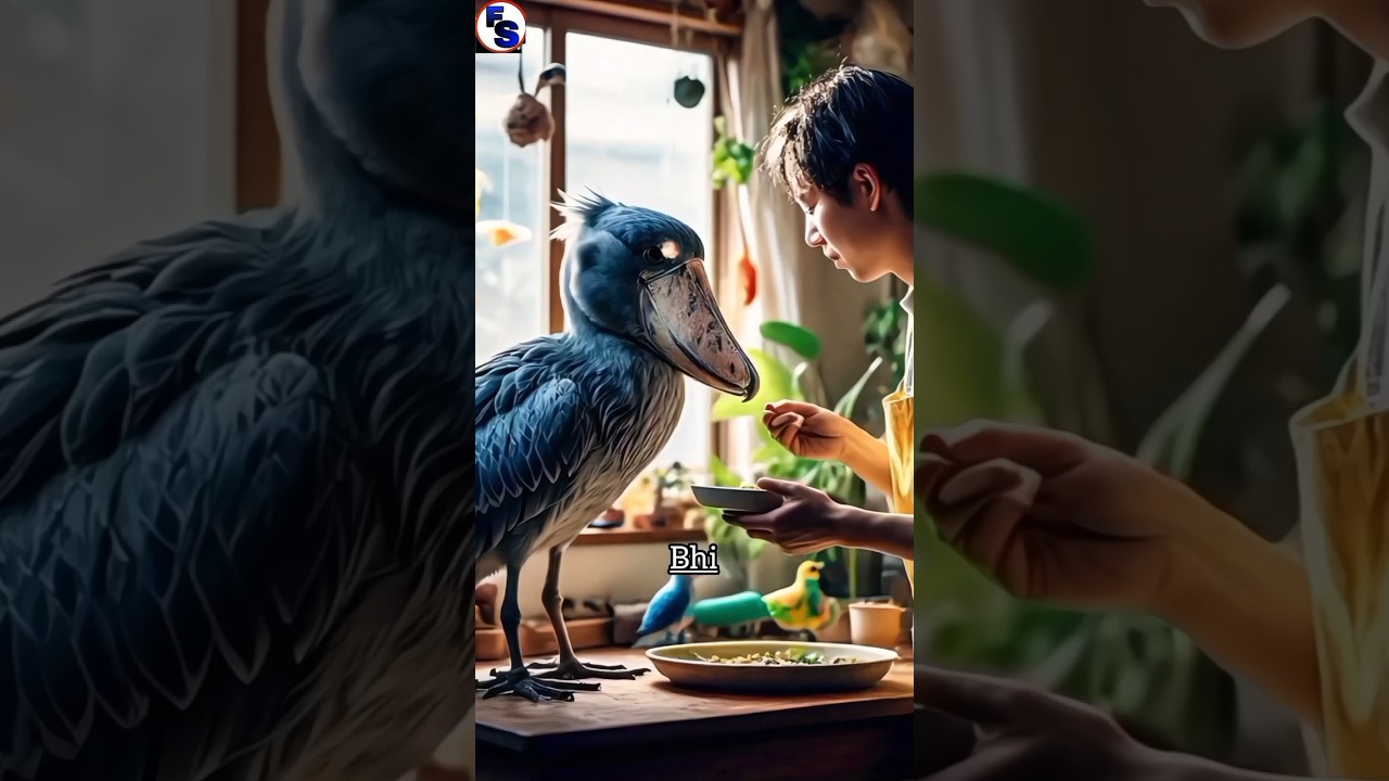 Shoebill bird 🕊️ #facts #shorts