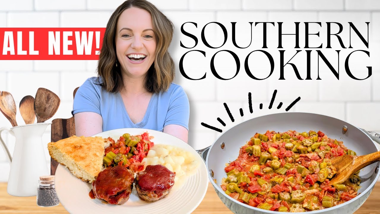 4 EASY Southern Recipes for a Complete Country Dinner!