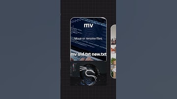 Linux mv Command (Move or Rename Files in Linux) #Shorts