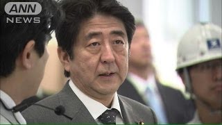 安倍総理、被災地の住宅再建に