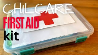 Making a First Aid Kit that is organized, accessible & compliant