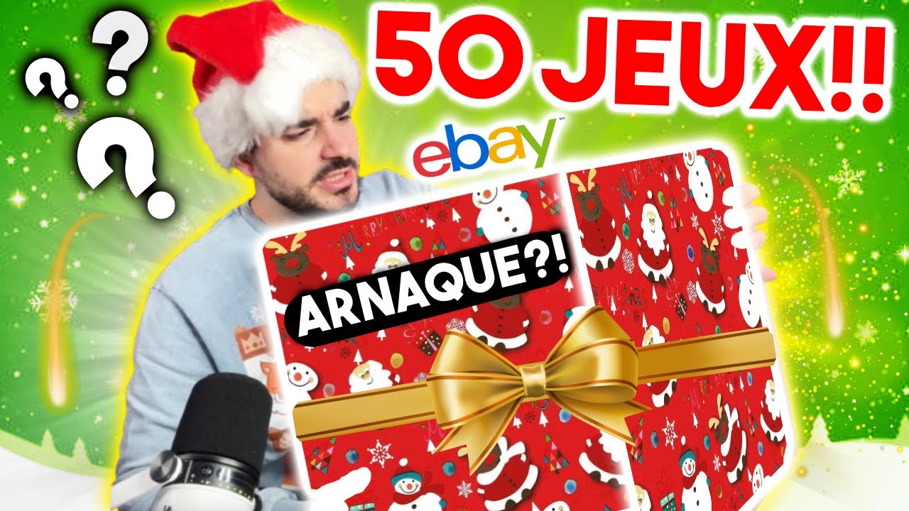 J'achète une BOITE MYSTÈRE de 50 JEUX VIDÉO sur EBAY ! ARNAQUÉ ?
