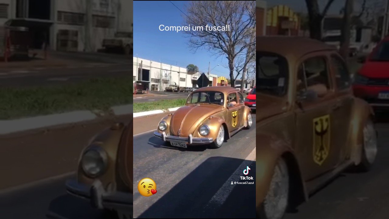 Eu comprei um fusca e agora estourei!!
