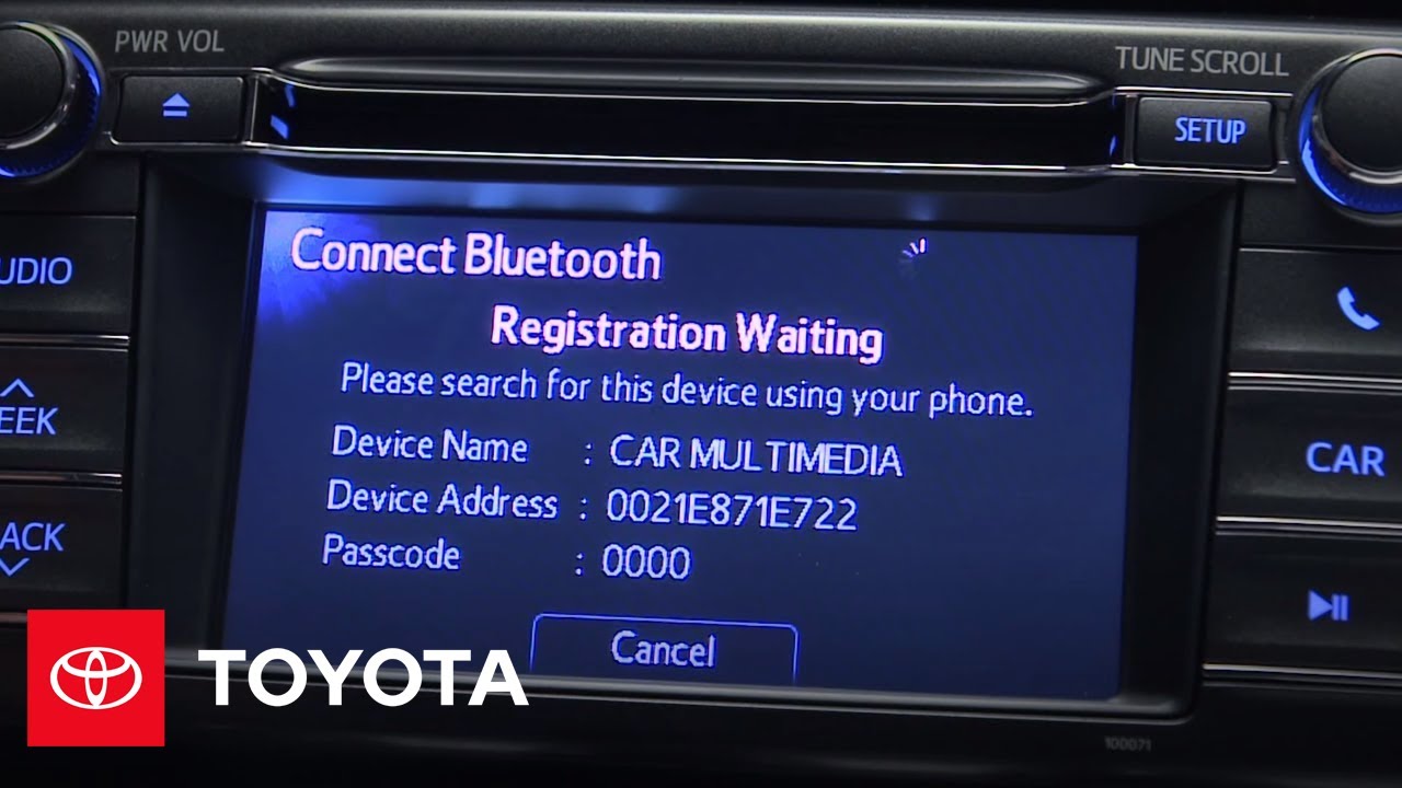2013 RAV4 How-To: Registering a Bluetooth Audio Player | Toyota - YouTube