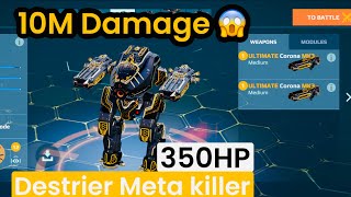 Ultimate Destrier 10M Damage | War Robots Gameplay