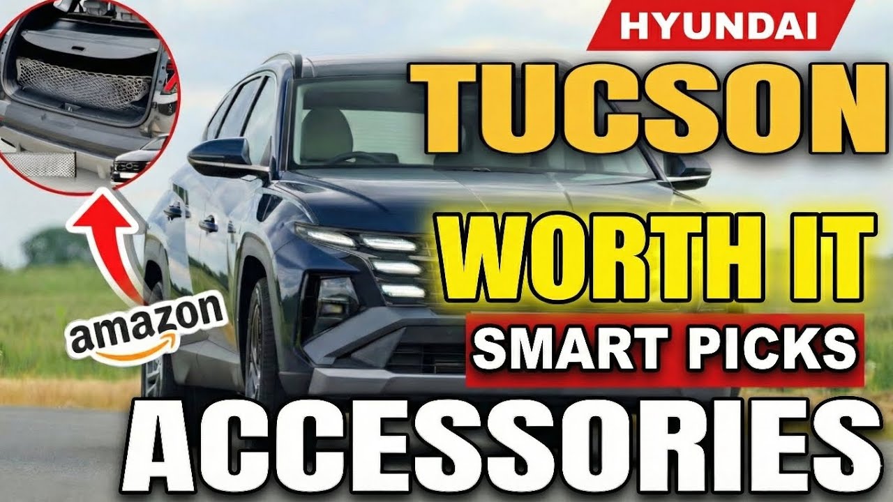 Аксессуары для Hyundai Tucson на Amazon 🔥 | Лайфхаки по оформлению интерьера, экстерьера и багажн...