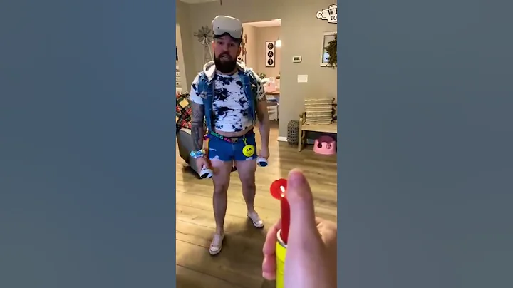 Eli found an air horn!