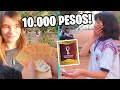 ¡REGALAMOS 10.000 PESOS! EN LA CALLE SI SALE MESSI o NEYMAR (Abriendo figuritas del mundial)