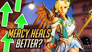 💛 Mercy Healing Better In NEW Update?! 💛 - Overwatch 2